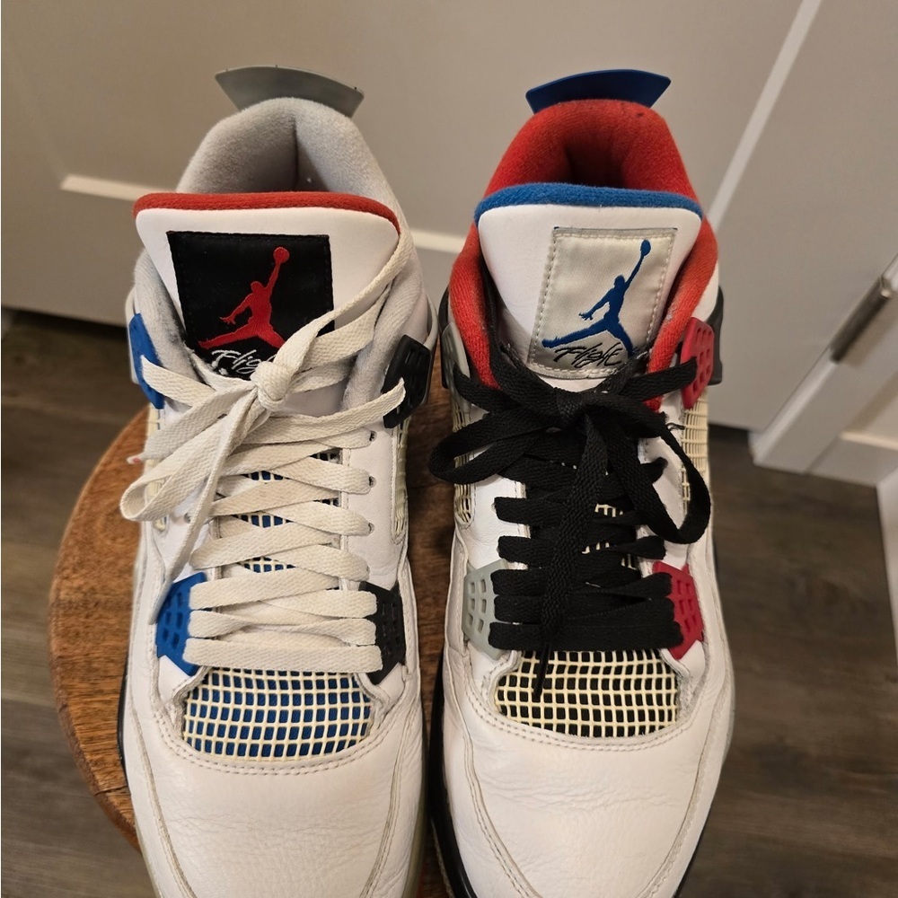 Air Jordan Retro 4 SE What The 4 Sneakers. Great condition!! - Picture 4 of 10